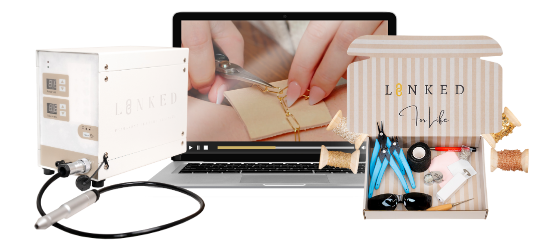LINKED Luxe Machine, online training, and complete starter kit